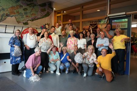 Reünie 100 jaar De Woudklank, foto 110